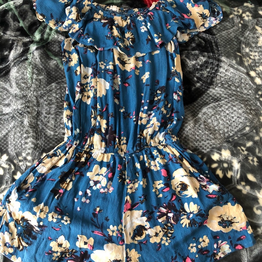 Blue romper